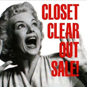 Closet clear out!